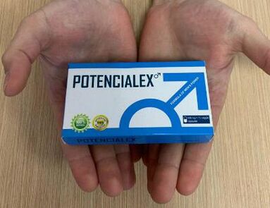 Potencialex таңгагынын сүрөтү, капсулаларды колдонуу тажрыйбасы